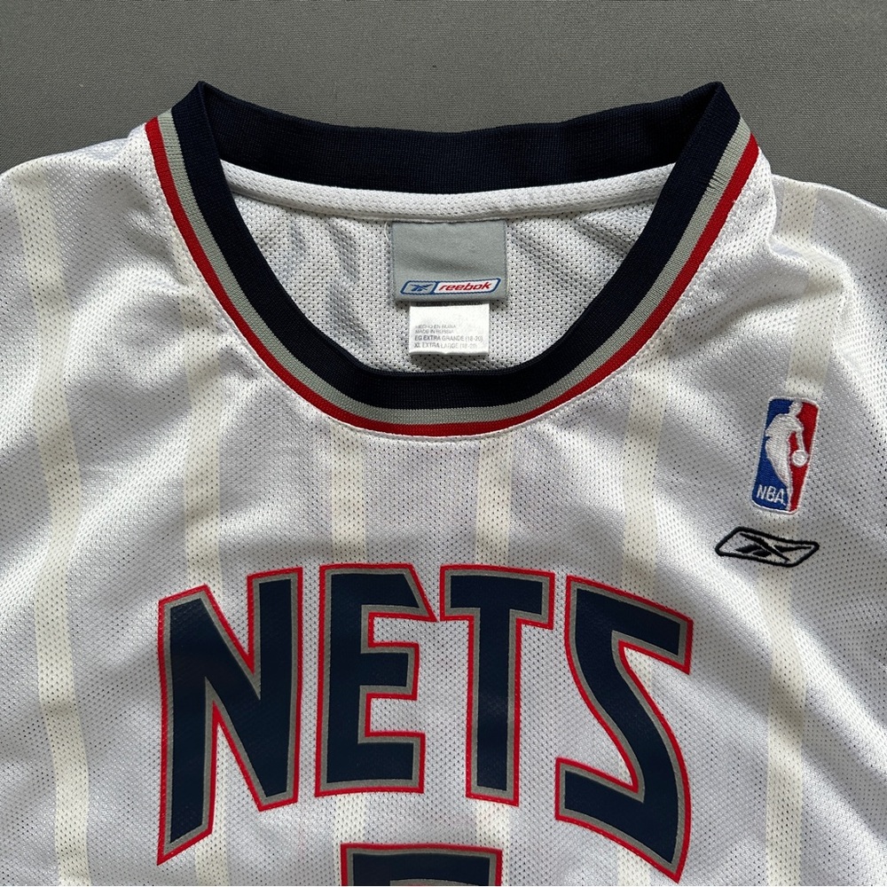 Reebok Nets Jersey SIZE XL Kidd Number 5 - Picture 3 of 8